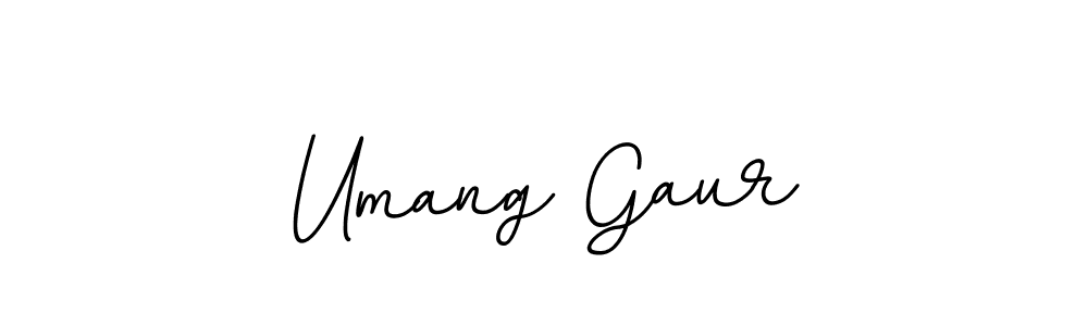 Similarly BallpointsItalic-DORy9 is the best handwritten signature design. Signature creator online .You can use it as an online autograph creator for name Umang Gaur. Umang Gaur signature style 11 images and pictures png