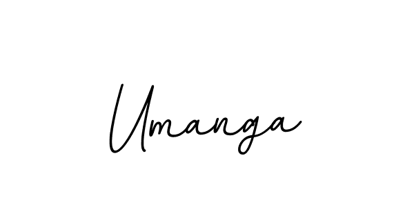 Make a beautiful signature design for name Umanga. With this signature (BallpointsItalic-DORy9) style, you can create a handwritten signature for free. Umanga signature style 11 images and pictures png