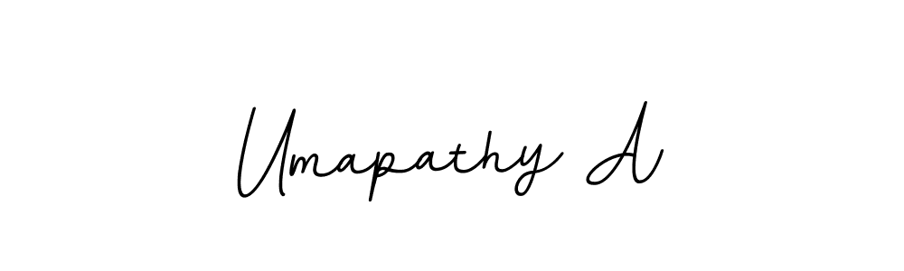 How to Draw Umapathy A signature style? BallpointsItalic-DORy9 is a latest design signature styles for name Umapathy A. Umapathy A signature style 11 images and pictures png