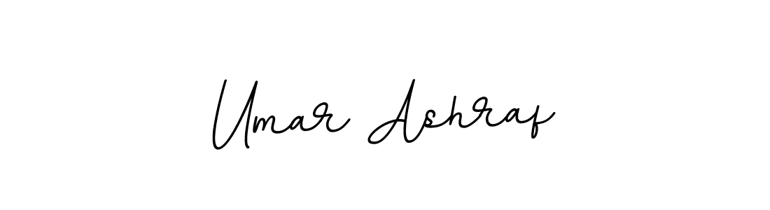 Umar Ashraf stylish signature style. Best Handwritten Sign (BallpointsItalic-DORy9) for my name. Handwritten Signature Collection Ideas for my name Umar Ashraf. Umar Ashraf signature style 11 images and pictures png