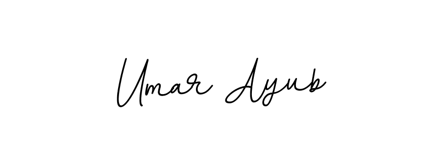 Make a beautiful signature design for name Umar Ayub. Use this online signature maker to create a handwritten signature for free. Umar Ayub signature style 11 images and pictures png