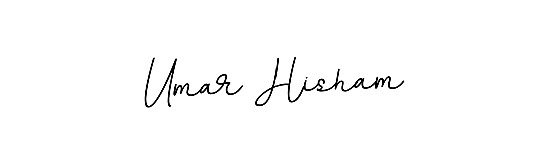 Umar Hisham stylish signature style. Best Handwritten Sign (BallpointsItalic-DORy9) for my name. Handwritten Signature Collection Ideas for my name Umar Hisham. Umar Hisham signature style 11 images and pictures png