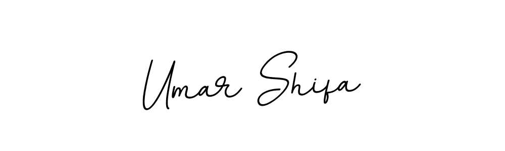 This is the best signature style for the Umar Shifa name. Also you like these signature font (BallpointsItalic-DORy9). Mix name signature. Umar Shifa signature style 11 images and pictures png