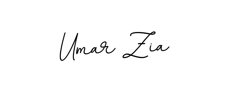 Design your own signature with our free online signature maker. With this signature software, you can create a handwritten (BallpointsItalic-DORy9) signature for name Umar Zia. Umar Zia signature style 11 images and pictures png