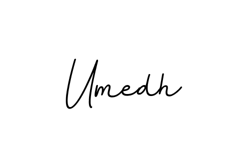 Make a beautiful signature design for name Umedh. With this signature (BallpointsItalic-DORy9) style, you can create a handwritten signature for free. Umedh signature style 11 images and pictures png
