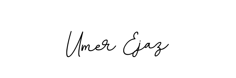 Umer Ejaz stylish signature style. Best Handwritten Sign (BallpointsItalic-DORy9) for my name. Handwritten Signature Collection Ideas for my name Umer Ejaz. Umer Ejaz signature style 11 images and pictures png