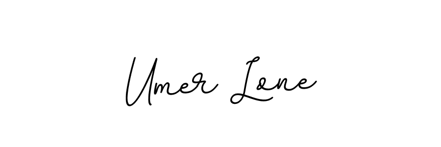 Design your own signature with our free online signature maker. With this signature software, you can create a handwritten (BallpointsItalic-DORy9) signature for name Umer Lone. Umer Lone signature style 11 images and pictures png