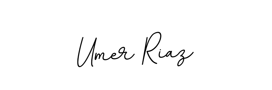 Create a beautiful signature design for name Umer Riaz. With this signature (BallpointsItalic-DORy9) fonts, you can make a handwritten signature for free. Umer Riaz signature style 11 images and pictures png