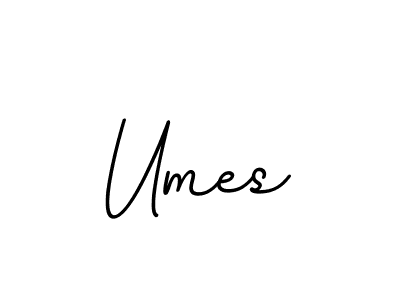 Umes stylish signature style. Best Handwritten Sign (BallpointsItalic-DORy9) for my name. Handwritten Signature Collection Ideas for my name Umes. Umes signature style 11 images and pictures png