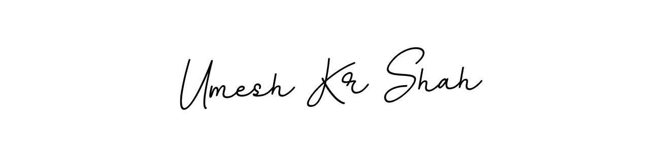 Also we have Umesh Kr Shah name is the best signature style. Create professional handwritten signature collection using BallpointsItalic-DORy9 autograph style. Umesh Kr Shah signature style 11 images and pictures png
