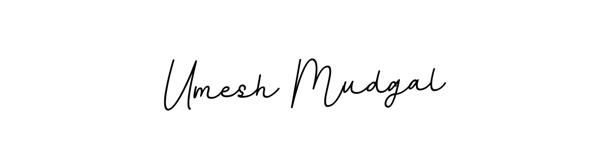 Create a beautiful signature design for name Umesh Mudgal. With this signature (BallpointsItalic-DORy9) fonts, you can make a handwritten signature for free. Umesh Mudgal signature style 11 images and pictures png