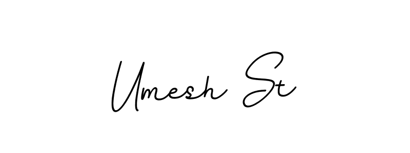 if you are searching for the best signature style for your name Umesh St. so please give up your signature search. here we have designed multiple signature styles  using BallpointsItalic-DORy9. Umesh St signature style 11 images and pictures png