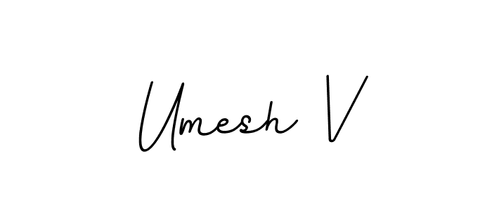 Also You can easily find your signature by using the search form. We will create Umesh V name handwritten signature images for you free of cost using BallpointsItalic-DORy9 sign style. Umesh V signature style 11 images and pictures png