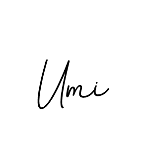 Umi stylish signature style. Best Handwritten Sign (BallpointsItalic-DORy9) for my name. Handwritten Signature Collection Ideas for my name Umi. Umi signature style 11 images and pictures png