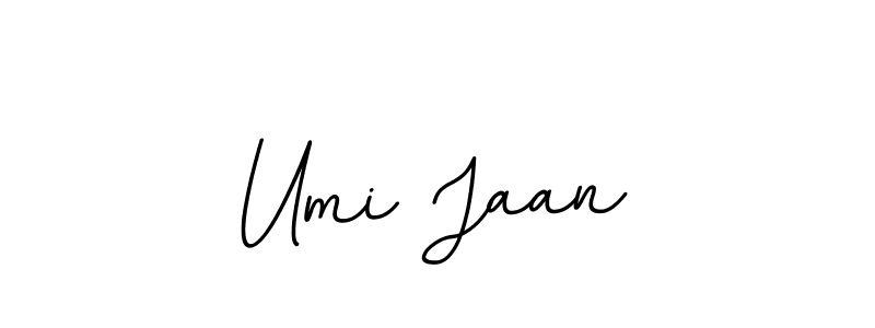 BallpointsItalic-DORy9 is a professional signature style that is perfect for those who want to add a touch of class to their signature. It is also a great choice for those who want to make their signature more unique. Get Umi Jaan name to fancy signature for free. Umi Jaan signature style 11 images and pictures png
