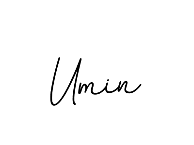 The best way (BallpointsItalic-DORy9) to make a short signature is to pick only two or three words in your name. The name Umin include a total of six letters. For converting this name. Umin signature style 11 images and pictures png