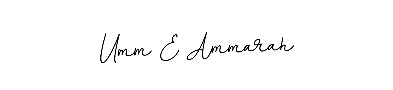 if you are searching for the best signature style for your name Umm E Ammarah. so please give up your signature search. here we have designed multiple signature styles  using BallpointsItalic-DORy9. Umm E Ammarah signature style 11 images and pictures png