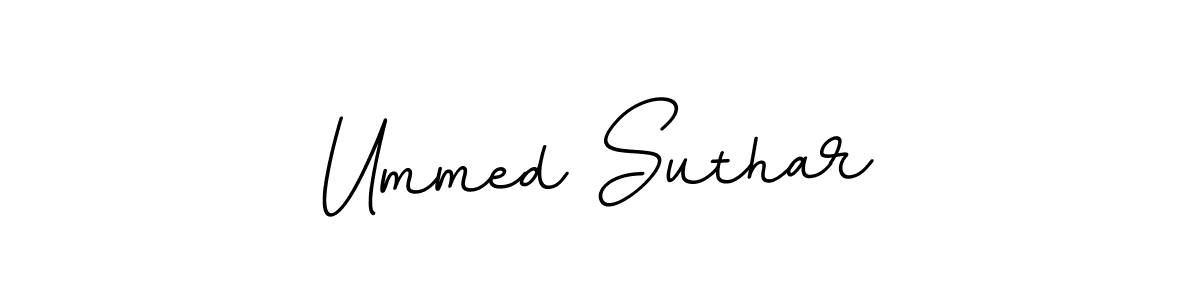 Make a beautiful signature design for name Ummed Suthar. With this signature (BallpointsItalic-DORy9) style, you can create a handwritten signature for free. Ummed Suthar signature style 11 images and pictures png