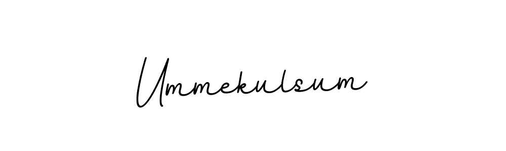 Use a signature maker to create a handwritten signature online. With this signature software, you can design (BallpointsItalic-DORy9) your own signature for name Ummekulsum. Ummekulsum signature style 11 images and pictures png