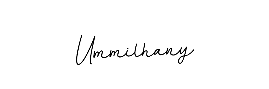 Also we have Ummilhany name is the best signature style. Create professional handwritten signature collection using BallpointsItalic-DORy9 autograph style. Ummilhany signature style 11 images and pictures png