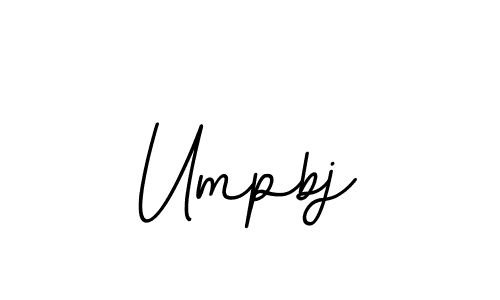 Design your own signature with our free online signature maker. With this signature software, you can create a handwritten (BallpointsItalic-DORy9) signature for name Umpbj. Umpbj signature style 11 images and pictures png