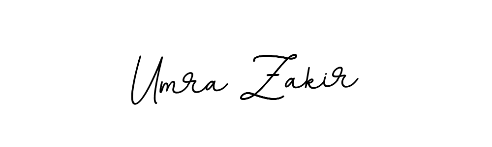 Make a beautiful signature design for name Umra Zakir. With this signature (BallpointsItalic-DORy9) style, you can create a handwritten signature for free. Umra Zakir signature style 11 images and pictures png