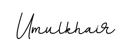 Make a beautiful signature design for name Umulkhair. With this signature (BallpointsItalic-DORy9) style, you can create a handwritten signature for free. Umulkhair signature style 11 images and pictures png