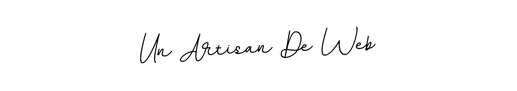 Create a beautiful signature design for name Un Artisan De Web. With this signature (BallpointsItalic-DORy9) fonts, you can make a handwritten signature for free. Un Artisan De Web signature style 11 images and pictures png