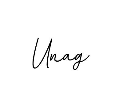 Unag stylish signature style. Best Handwritten Sign (BallpointsItalic-DORy9) for my name. Handwritten Signature Collection Ideas for my name Unag. Unag signature style 11 images and pictures png