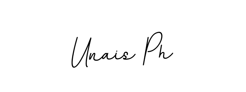 if you are searching for the best signature style for your name Unais Ph. so please give up your signature search. here we have designed multiple signature styles  using BallpointsItalic-DORy9. Unais Ph signature style 11 images and pictures png