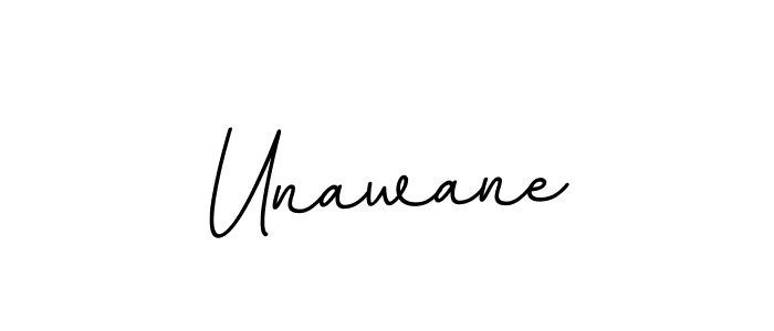 Unawane stylish signature style. Best Handwritten Sign (BallpointsItalic-DORy9) for my name. Handwritten Signature Collection Ideas for my name Unawane. Unawane signature style 11 images and pictures png