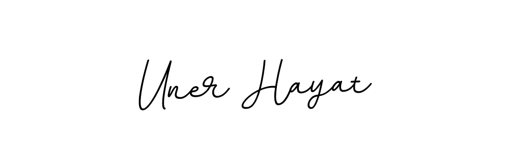 How to Draw Uner Hayat signature style? BallpointsItalic-DORy9 is a latest design signature styles for name Uner Hayat. Uner Hayat signature style 11 images and pictures png