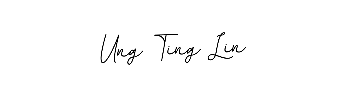 Make a beautiful signature design for name Ung Ting Lin. Use this online signature maker to create a handwritten signature for free. Ung Ting Lin signature style 11 images and pictures png