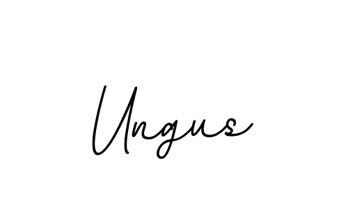 Make a beautiful signature design for name Ungus. With this signature (BallpointsItalic-DORy9) style, you can create a handwritten signature for free. Ungus signature style 11 images and pictures png