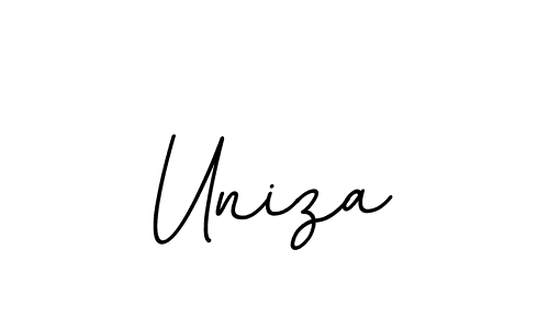 How to make Uniza signature? BallpointsItalic-DORy9 is a professional autograph style. Create handwritten signature for Uniza name. Uniza signature style 11 images and pictures png