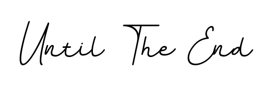 Give your name Until The End an exquisite flair with the BallpointsItalic-DORy9 script font. Ideal for contracts, resumes, and formal letterheads. Until The End signature style 11 images and pictures png