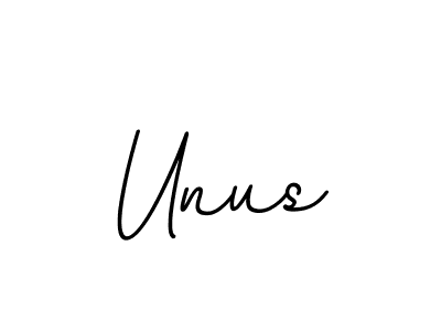 Design your own signature with our free online signature maker. With this signature software, you can create a handwritten (BallpointsItalic-DORy9) signature for name Unus. Unus signature style 11 images and pictures png