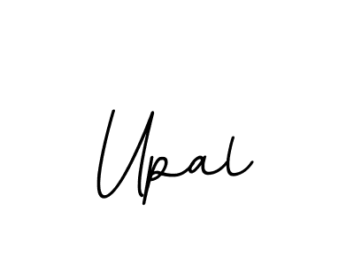 How to make Upal name signature. Use BallpointsItalic-DORy9 style for creating short signs online. This is the latest handwritten sign. Upal signature style 11 images and pictures png