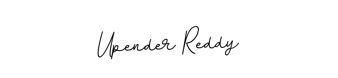 Create a beautiful signature design for name Upender Reddy. With this signature (BallpointsItalic-DORy9) fonts, you can make a handwritten signature for free. Upender Reddy signature style 11 images and pictures png