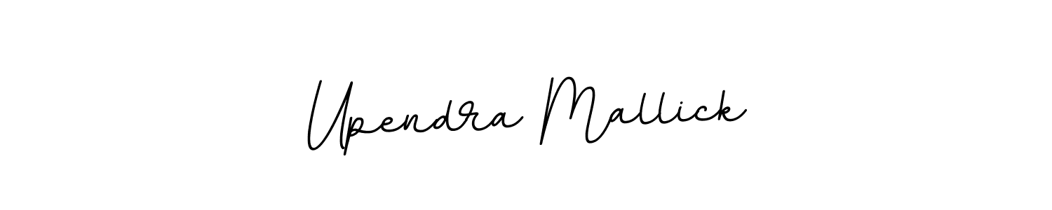 Make a beautiful signature design for name Upendra Mallick. With this signature (BallpointsItalic-DORy9) style, you can create a handwritten signature for free. Upendra Mallick signature style 11 images and pictures png