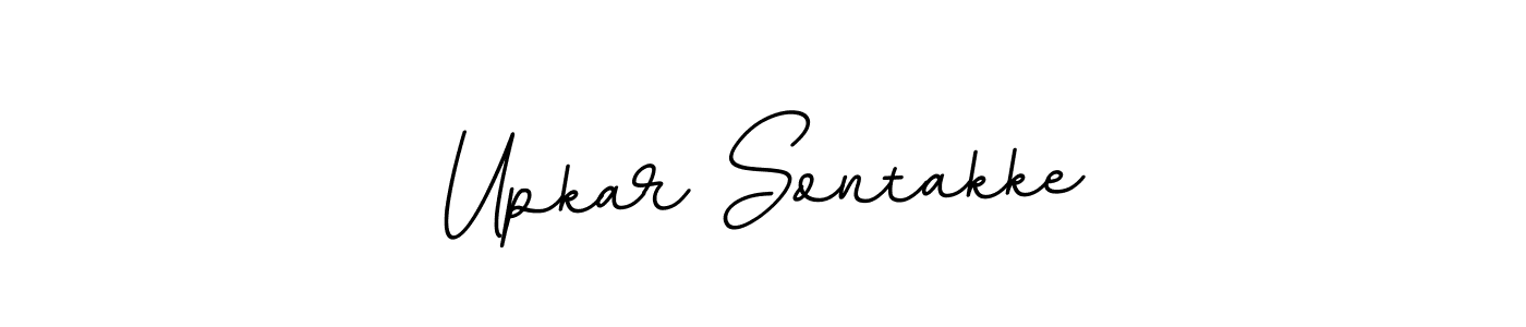 How to Draw Upkar Sontakke signature style? BallpointsItalic-DORy9 is a latest design signature styles for name Upkar Sontakke. Upkar Sontakke signature style 11 images and pictures png