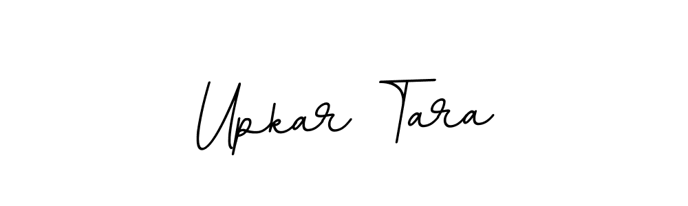 This is the best signature style for the Upkar Tara name. Also you like these signature font (BallpointsItalic-DORy9). Mix name signature. Upkar Tara signature style 11 images and pictures png