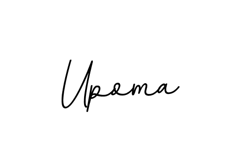 Upoma stylish signature style. Best Handwritten Sign (BallpointsItalic-DORy9) for my name. Handwritten Signature Collection Ideas for my name Upoma. Upoma signature style 11 images and pictures png