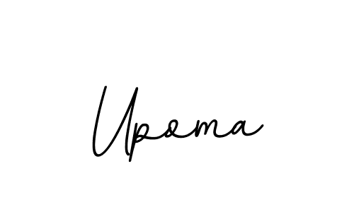 Upoma stylish signature style. Best Handwritten Sign (BallpointsItalic-DORy9) for my name. Handwritten Signature Collection Ideas for my name Upoma. Upoma signature style 11 images and pictures png