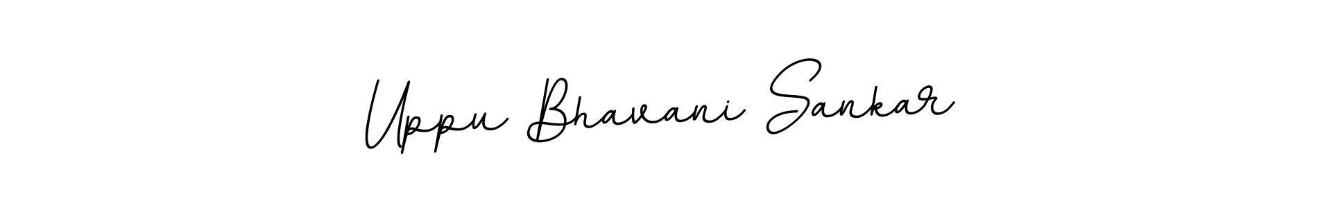 Uppu Bhavani Sankar stylish signature style. Best Handwritten Sign (BallpointsItalic-DORy9) for my name. Handwritten Signature Collection Ideas for my name Uppu Bhavani Sankar. Uppu Bhavani Sankar signature style 11 images and pictures png