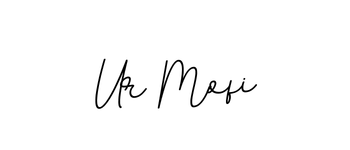 The best way (BallpointsItalic-DORy9) to make a short signature is to pick only two or three words in your name. The name Ur Mofi include a total of six letters. For converting this name. Ur Mofi signature style 11 images and pictures png