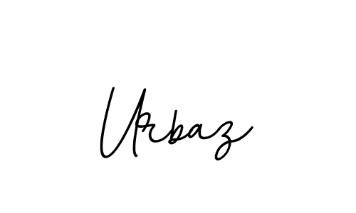 How to make Urbaz signature? BallpointsItalic-DORy9 is a professional autograph style. Create handwritten signature for Urbaz name. Urbaz signature style 11 images and pictures png