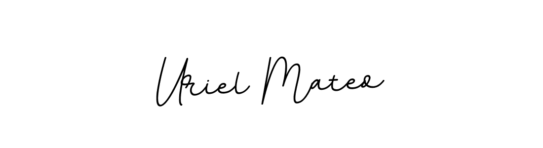 Also we have Uriel Mateo name is the best signature style. Create professional handwritten signature collection using BallpointsItalic-DORy9 autograph style. Uriel Mateo signature style 11 images and pictures png