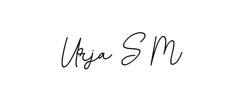 Check out images of Autograph of Urja S M name. Actor Urja S M Signature Style. BallpointsItalic-DORy9 is a professional sign style online. Urja S M signature style 11 images and pictures png