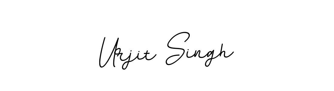 Urjit Singh stylish signature style. Best Handwritten Sign (BallpointsItalic-DORy9) for my name. Handwritten Signature Collection Ideas for my name Urjit Singh. Urjit Singh signature style 11 images and pictures png